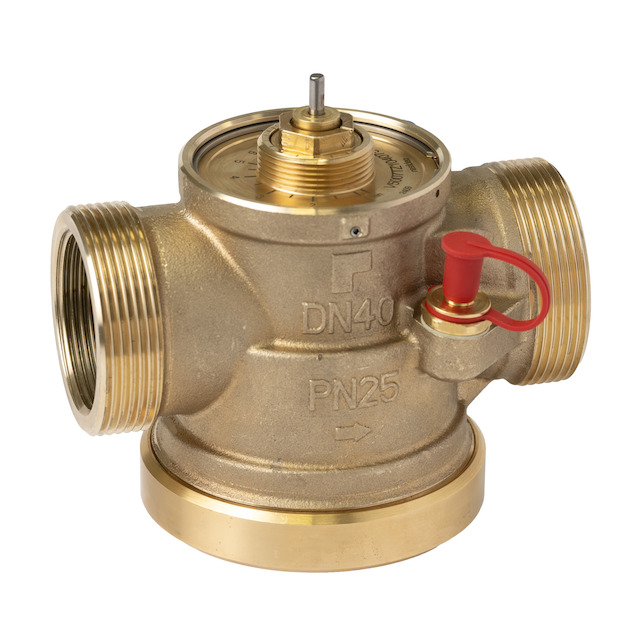 Resideo druckunabhängiges Regelventil Kombi-PICV, DN40, PN25, 1000-7500 l/h, 20-600 kPa V5007TZ10407500