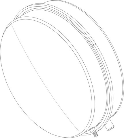 Bosch / Buderus Ausdehnungsgefäß 14l, 0,8bar 8733703241