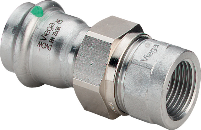 Viega Sanpress Inox Verschraubung mit SC-Contur 2362 in 54mm x Rp2 437565