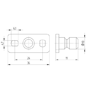 Avenarius Wandbefestiger 3909003000