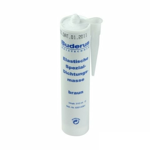 Buderus Dichtmasse braun 310ml für GB125, G124, für Kesselblock Grundausstattung 87185766330