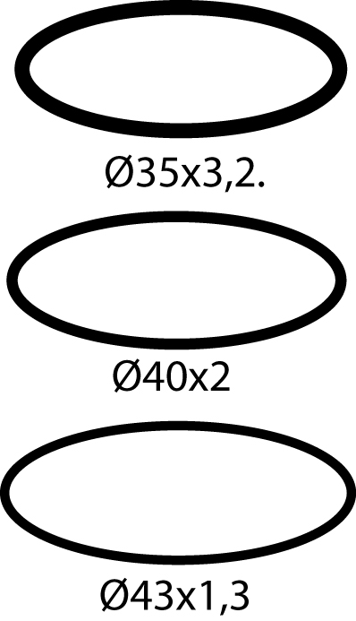 Ideal Standard O-Ring-Set, A962986NU A962986NU