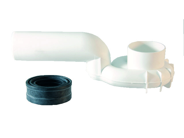 Ideal Standard Absaugeformstück für Urinal, Ablauf senkrecht, weiß K822401