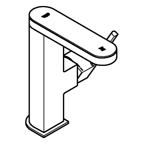 Grohe Plus Einhand-Waschtischbatterie chrom M-Size mit digitalem Display 23958003