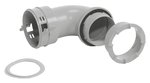 Vaillant Anschlussadapter 90 Grad, zum Anschluss eines flexiblen Luftschlauches 0020176829