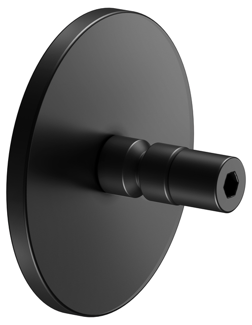 Keuco Klebe Set 5 Universalartikel für 12801 /14 mit runder Rosette schwarz matt 04994370501