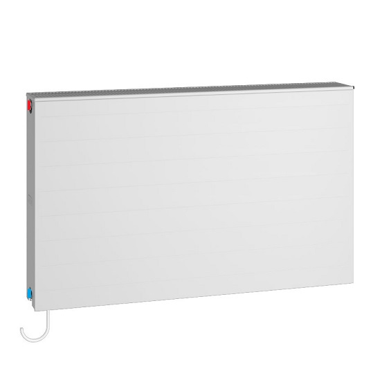 Kermi x-flair Wärmepumpen-Heizkörper Line-K Typ 33 H: 90 L: 200cm weiß PLK3L0902001N1K