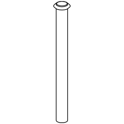 Grohe Spülrohr komplett für Urinal-Spüler chrom 37035000