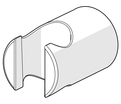 Hansa Wandhalter chrom 59913711