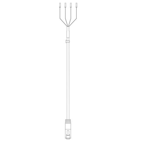 Bosch / Buderus Kabel für Anzeige R101/5200 10m 8738206768