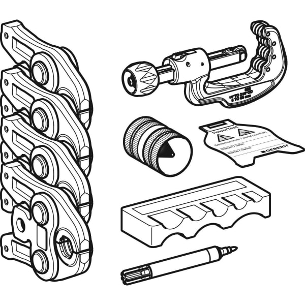 Geberit Mapress Pressbackenset d15-28 Geberit Kompatibilität (2) 690.231.00.1