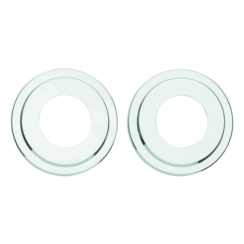 Grohe Rosette für Atrio 3-Loch-Wandbatterie chrom 45821000