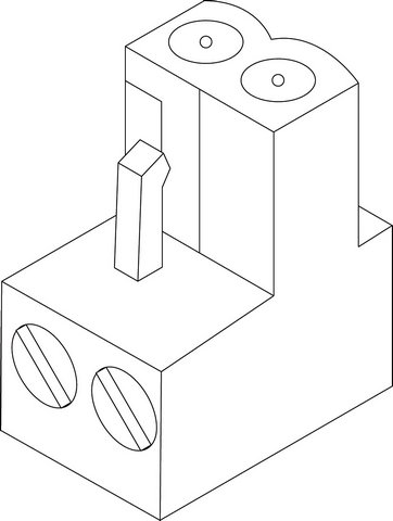 Bosch Anschlusskabel steckbar 2-polig grau R5 87182249070