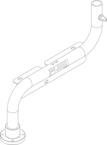 Bosch / Buderus Gasanschlussrohr VM CLA-1 75/100 8738804936