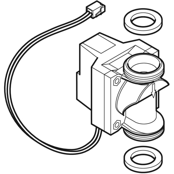 Geberit Magnetventil Urinal-Steuerung IR 12V Highline 240.142.00.1