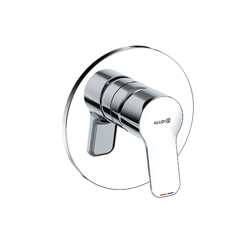 Kludi PURE&EASY UP-Brause Einhandmischer, Feinbau-Set mit Funktionseinheit chrom 377550565