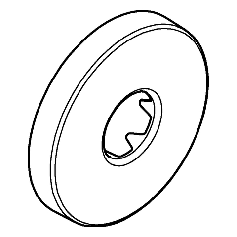 Grohe Rosette supersteel 11741DC0