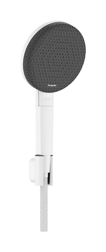 Hansgrohe Porterset Raindance Alive Select S 125 3 jet EcoSmart mit Schlauch 1600mm weiß matt 24611700