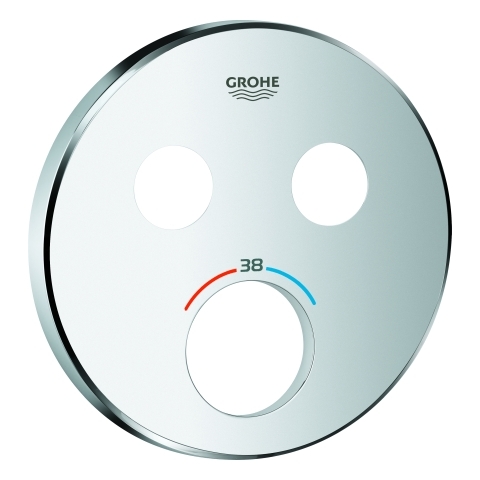 Grohe Rosette rund für SmartControl chrom 49032000