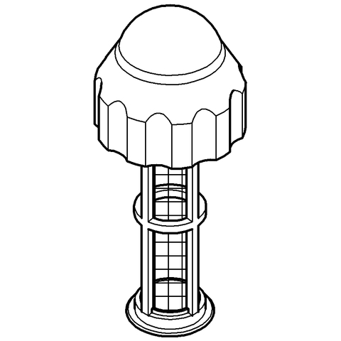 Grohe Filter-Siebeinsatz mit Klarsicht-Kappe für 41275 41827000