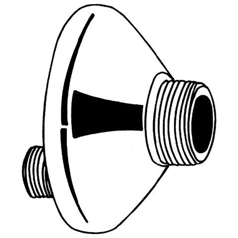 Grohe S-Anschluss 3/8"x3/4" Verstellbarkeit 17mm chrom 12050000
