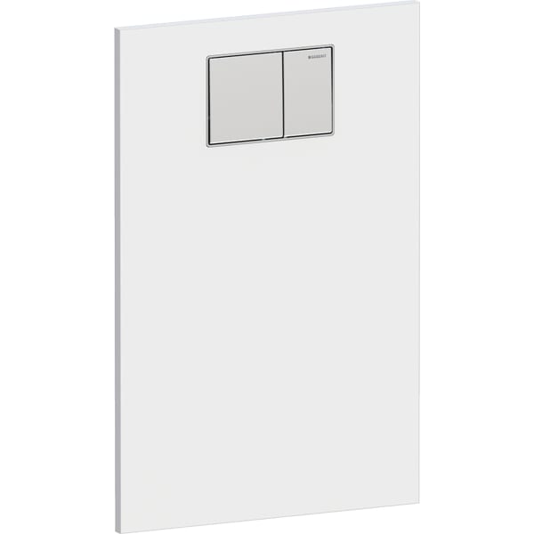 Geberit Designplatte AquaClean Aufsatz weiß-alpin 242.900.11.1