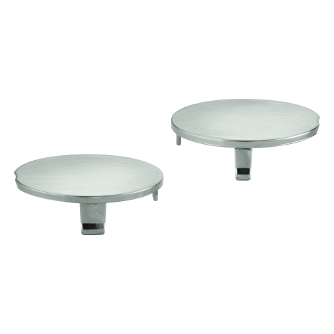 Grohe Abdeckkappe supersteel, 2 Stück 64585DCM