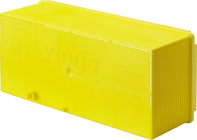 Viega Aufsatz 8310.35 in 243x113x86,5mm Kunststoff weiß 407650