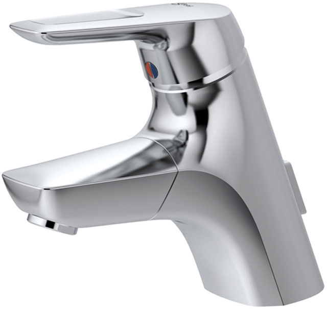 Ideal Standard Ceramix Blue Waschtischarmatur LIFT chrom, mit flexiblen Schläuchen A5654AA