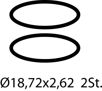 Ideal Standard O-Ring 18.62 x 2.62 A860933NU