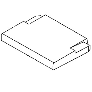 Buderus Umlenkstein H106 87388000380