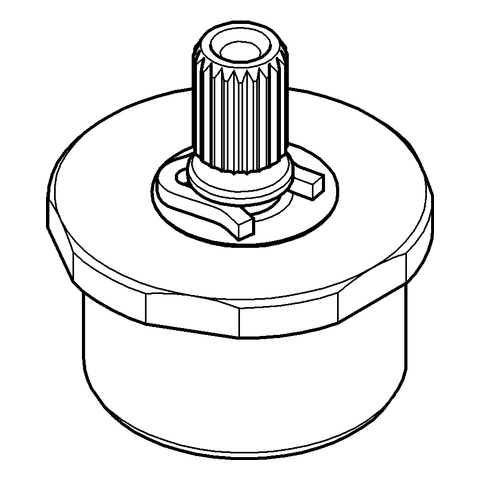 Grohe Spindelverlängerung 48044000