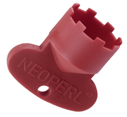 Neoperl CACHE Serviceschlüssel Kunststoff, rot, JR + SLIM AIR, M21.5x1 09915146