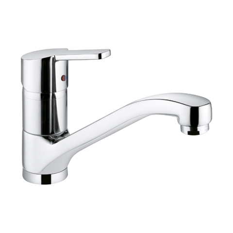 Kludi Logo Neo Spültisch-Einhandmischer 200mm chrom, Niederdruck 379190575