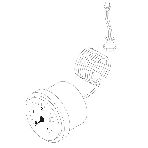 Buderus Manometer 8732919589
