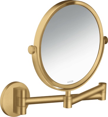 Hansgrohe Rasierspiegel Axor Universal Circular brushed gold optik 42849250