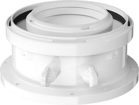 Bosch / Buderus Adapter Kesselanschluss 160-110 für GB162, für Verkleidung 7101418