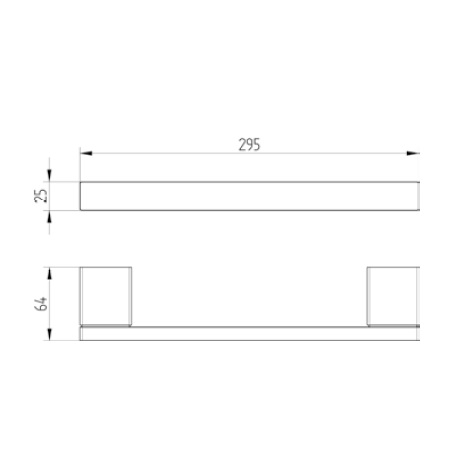 Avenarius Wannengriff 300mm 4803030010