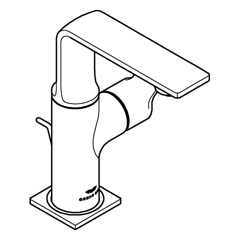 Grohe Allure Einhand-Waschtischbatterie chrom3 M-Size 32757001
