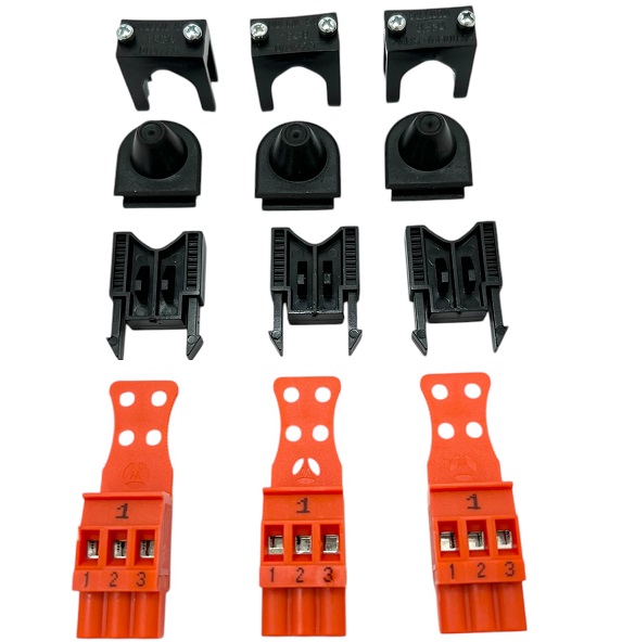 Viessmann Stecker Kleinspannung Rast 5-Systemstecker, 3-polig, 3 Stück 7415058