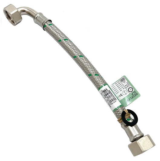 Neoperl NEOFLEX Panzerschlauch DN13 IG x IG gebogen, 3/4" x 3/4" 120cm 66882120
