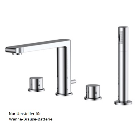 Avenarius Umsteller (mit Auslauf chrom) 9909074000