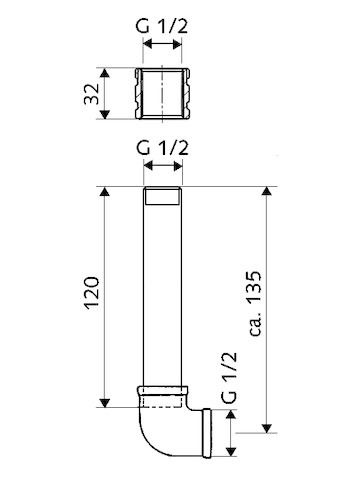Schell Urinal-Frontblende EDITION HF/LC für Rohbauset COMPACT II, edelstahl 230802899