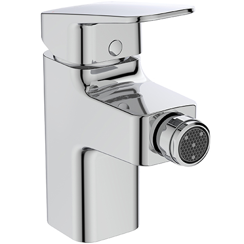 Ideal Standard Bidetarmatur Ceraplan mit Ablaufgarnitur Ausladung 94mm chrom BD278AA