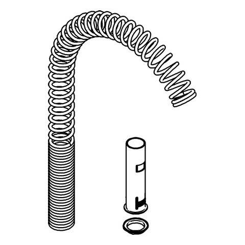 Grohe Feder edelstahl für Einhandmischer 46733SD0