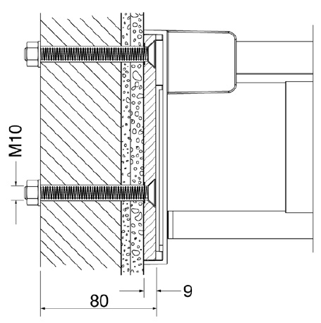 Avenarius Befestigungs-Set Nr. 3 1009016000