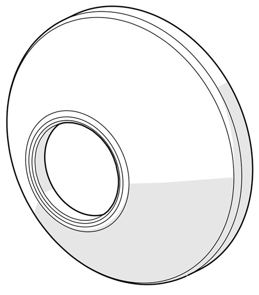 Hansa Rosette chrom 59904796
