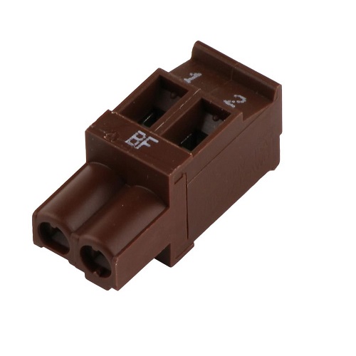 Bosch Anschlussklemme 2-pol BF nußbraun 7747026281