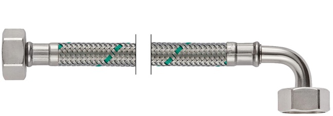Neoperl NEOFLEX Panzerschlauch DN10 IG x IG gebogen, 3/4" x 3/4" 150cm 66876150