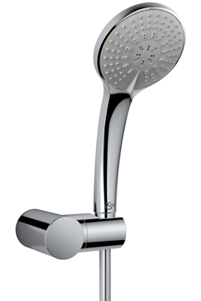 Ideal Standard Idealrain Handbrause-Set 3-Funktionshandbrause, chrom, d: 100mm B9452AA